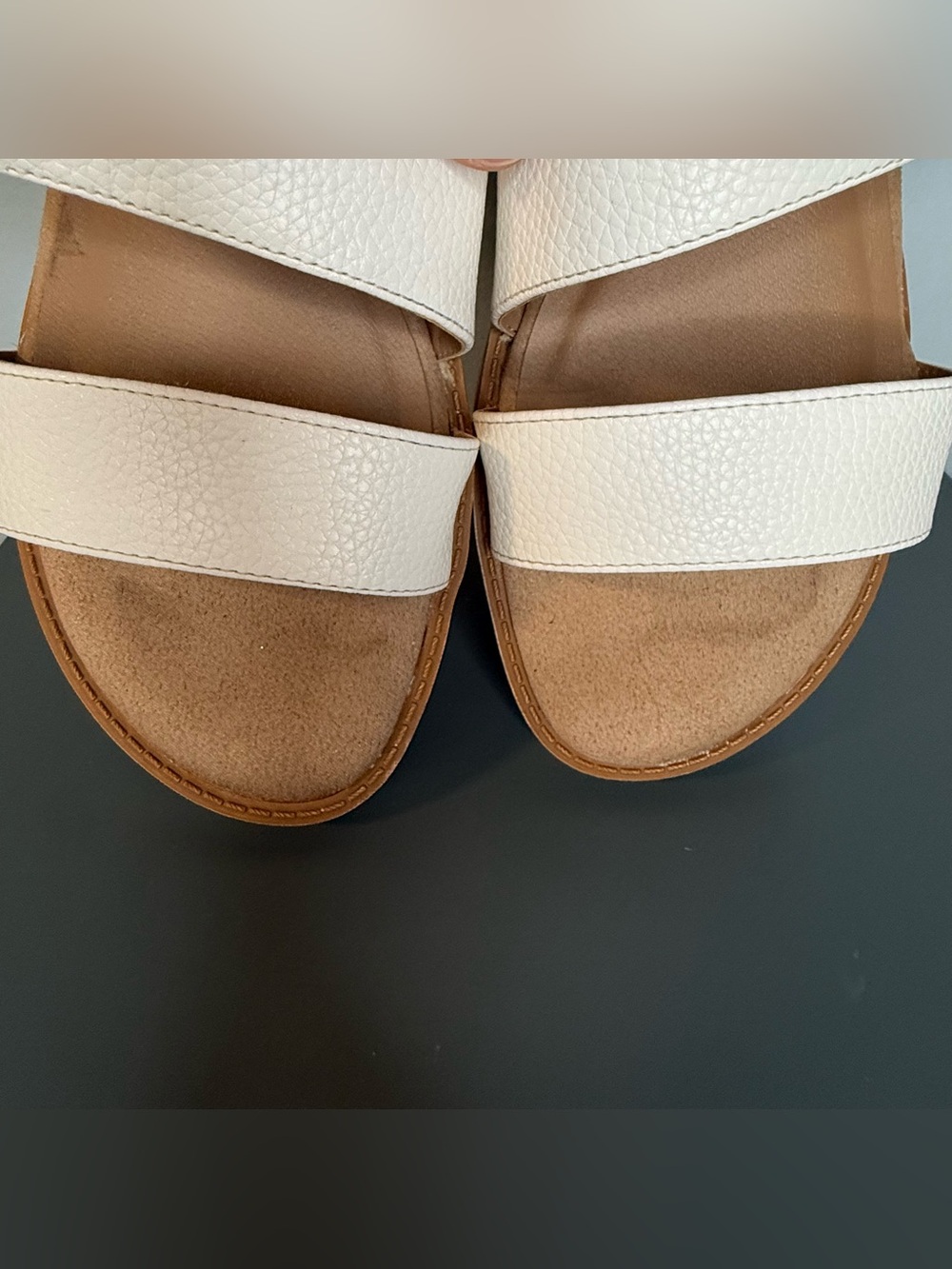 ‼️NOT FOR SALE‼️Gianni Bernini Wedge Sandals Comfort Footbed - Picture 5 of 9